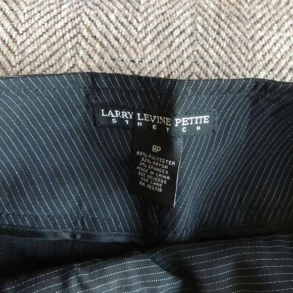 4/ $20 sale - {Larry Levine} NWT dress pants 8P - Picture 6 of 8